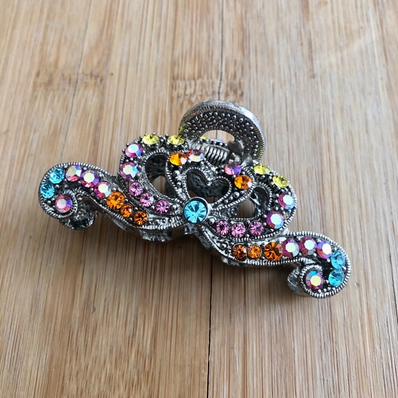 NWOT Rhinestone Hair Clip - Picture 1 of 3